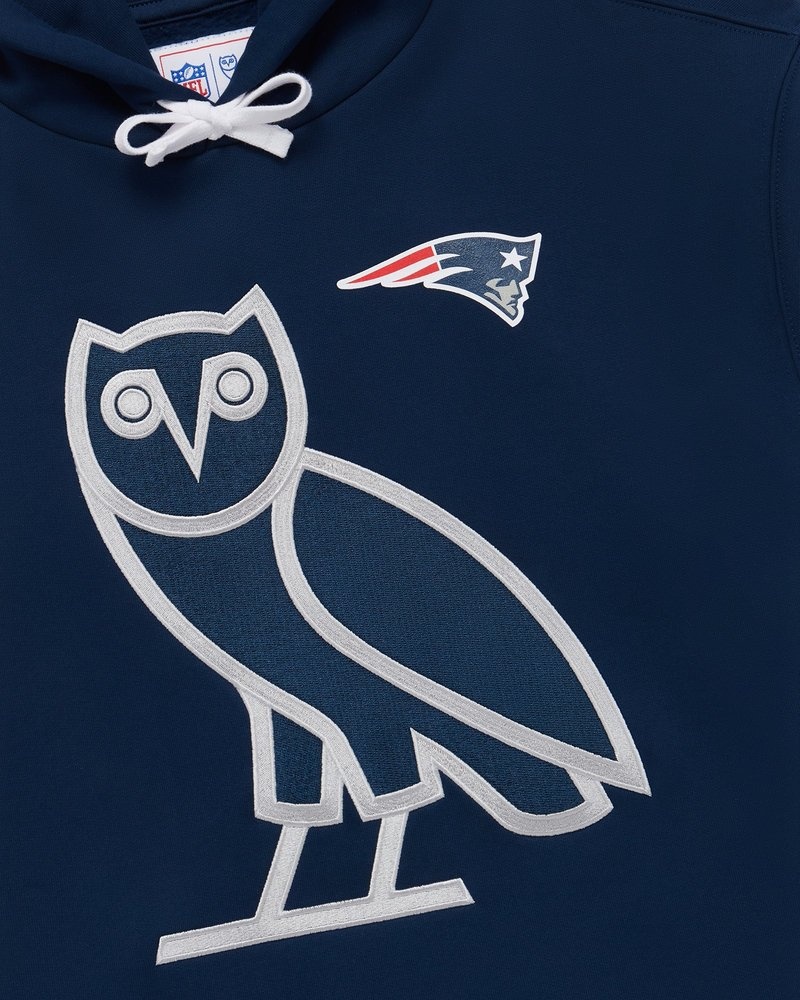sweaters octobers very own ovo nfl new england patriots og hoodie blau