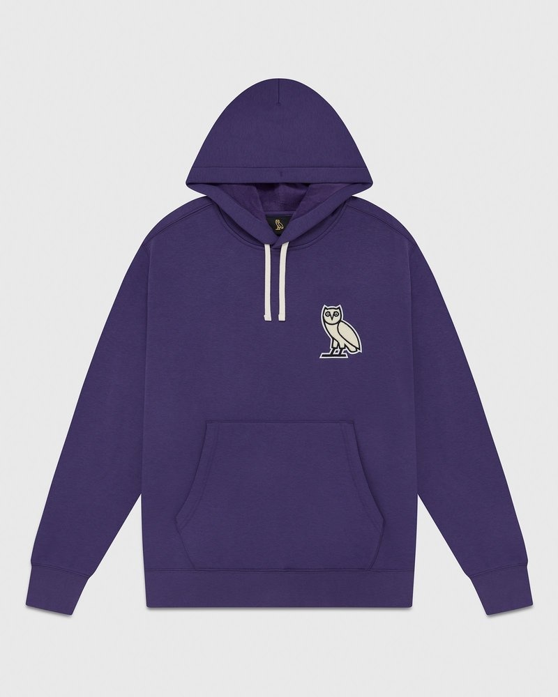 sweaters octobers very own ovo mini og plush hoodie lila