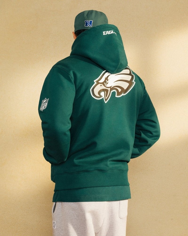 sweaters octobers very own ovo nfl philadelphia eagles og hoodie grün