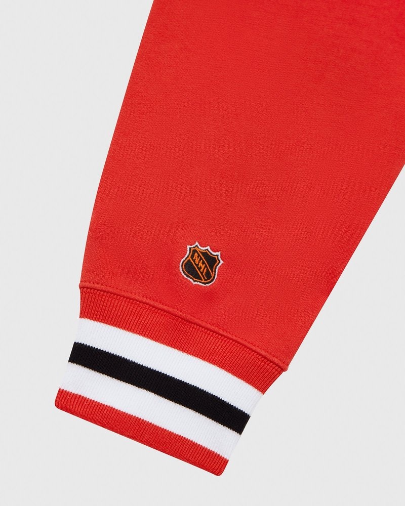 ovo chicago blackhawks hoodie – rote pullover oktober-eigenmarke