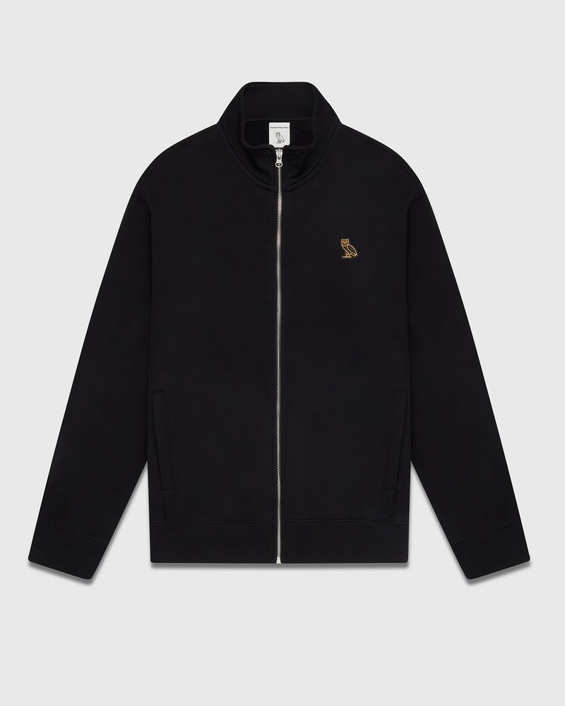 sweaters octobers very own ovo classic full-zip pista jacket black