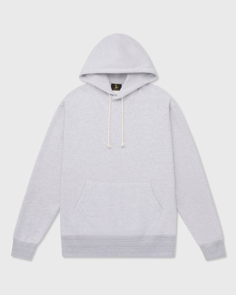 sweaters octobers very own ovo speckle fleece hoodie grau