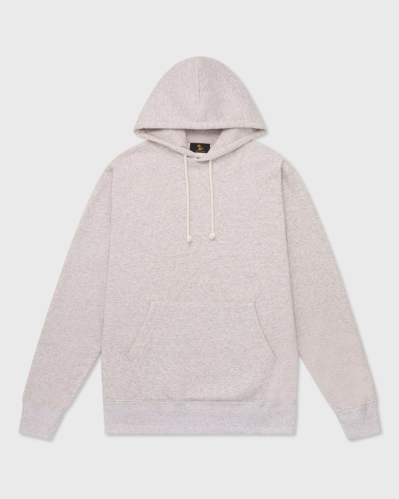pullover oktobers eigener ovo speckle fleece hoodie haferflocken