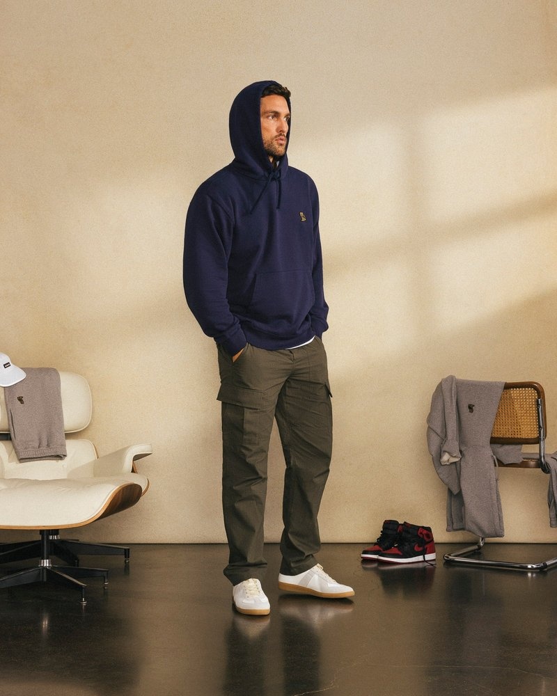 sweaters octobers very own ovo classic hoodie navy blue