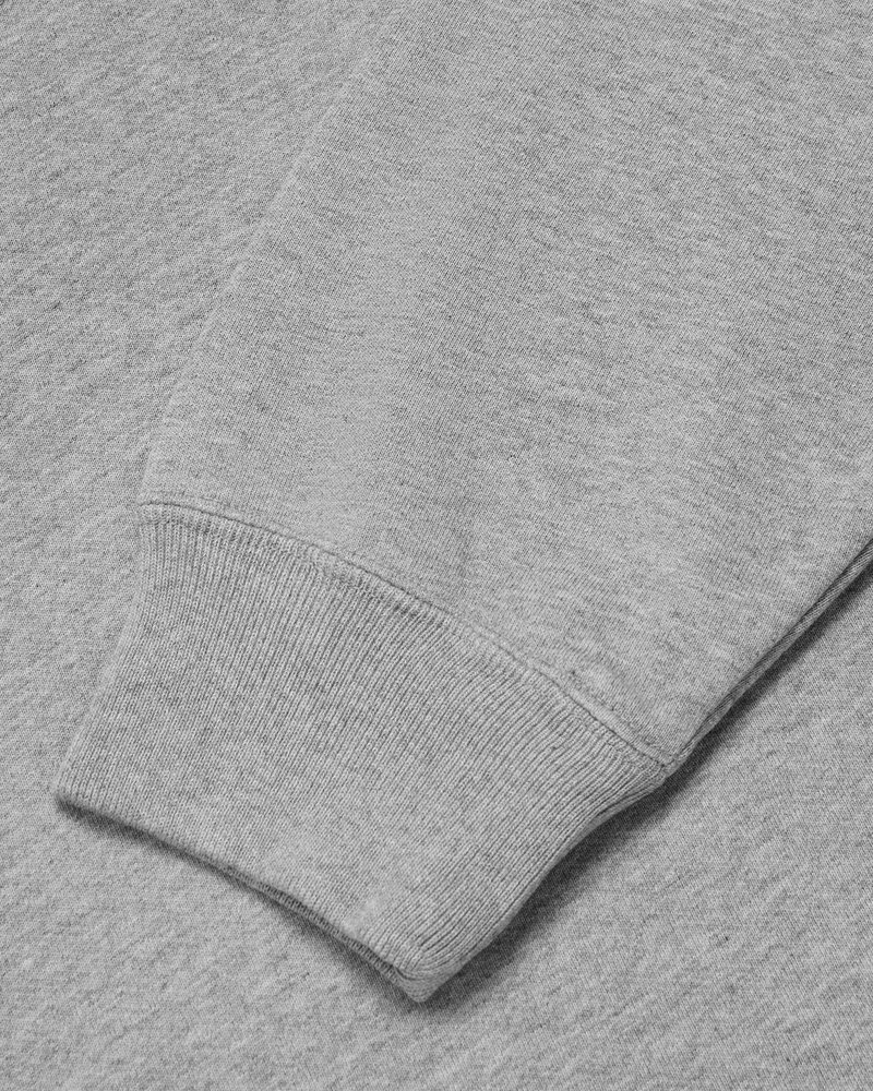 ovo classic rundhalspullover aus dem oktober-sortiment grau