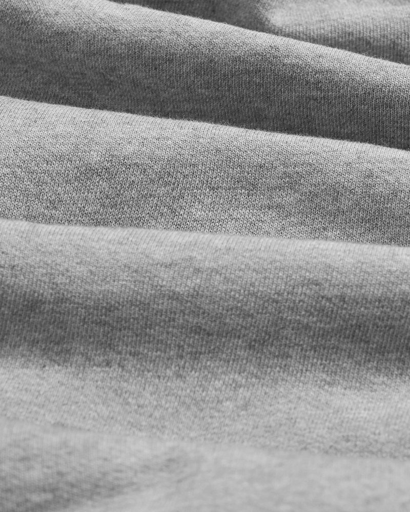 ovo classic rundhalspullover aus dem oktober-sortiment grau