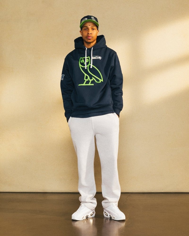 sweaters octobers very own ovo nfl seattle seahawks og hoodie blau