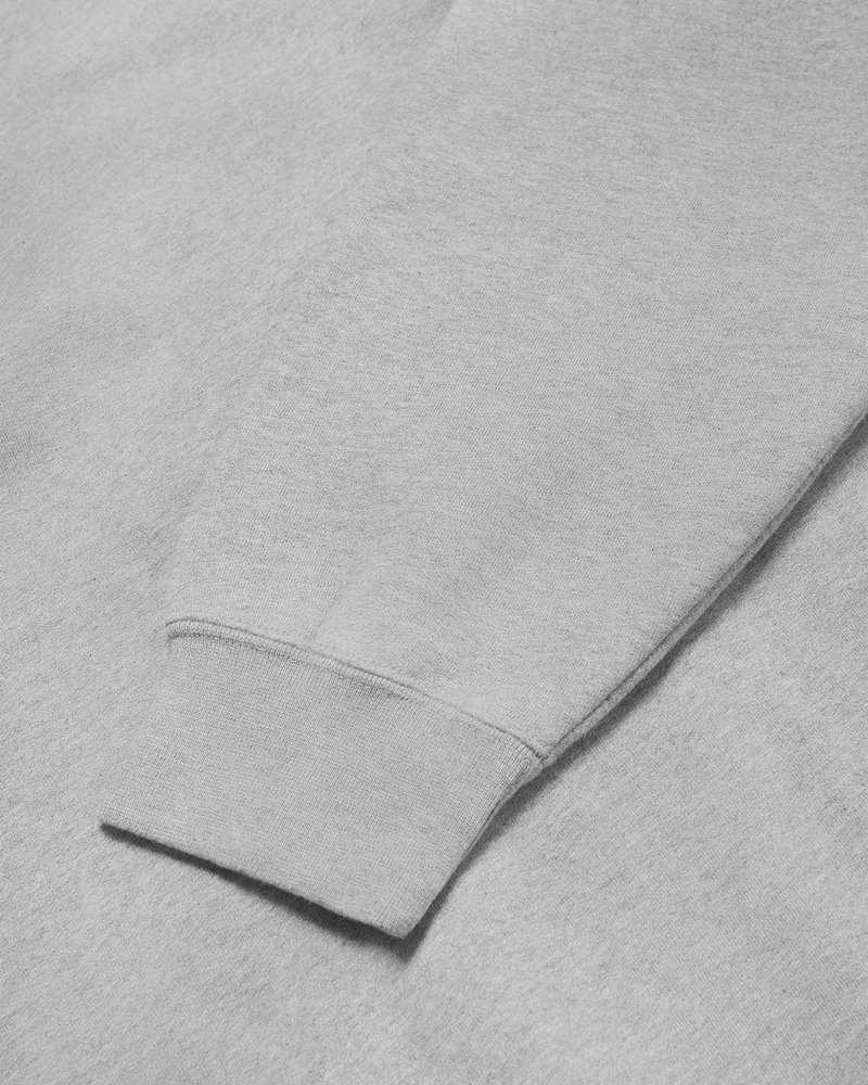 ovo collegiate rundhalspullover von octobers very own grau