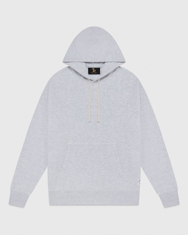 sweaters octobers very own ovo fischgrät-hoodie grau
