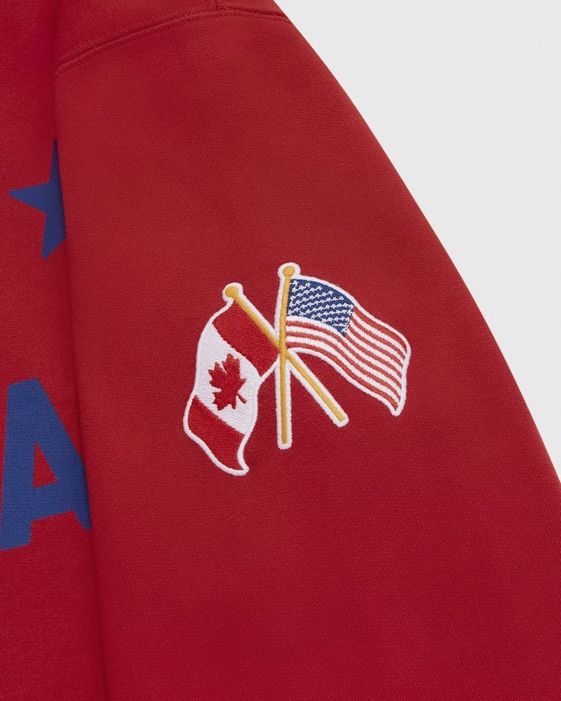 oktober-eigenmarke ovo montreal canadiens hoodie rote pullover