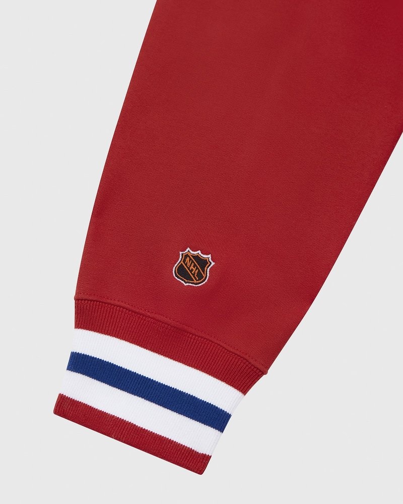 oktober-eigenmarke ovo montreal canadiens hoodie rote pullover